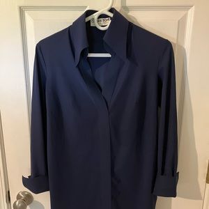 Chiara Boni Navy Tunic 40 (US 4)